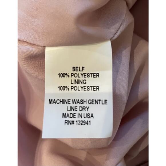 AMANDA UPRICHARD x Revolve Odean Dress in Rose Quartz Cocktail Party Size M NWOT - Picture 7 of 9